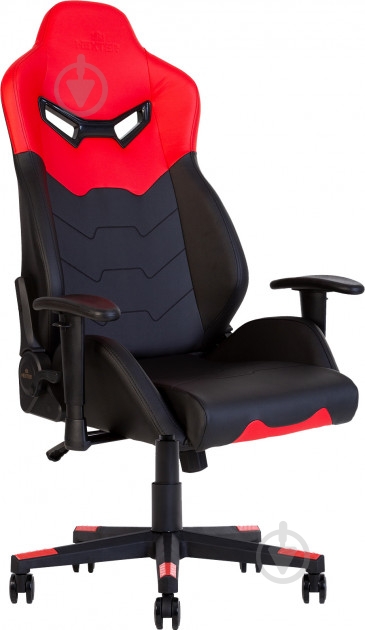 Кресло Hexter MX R1D TILT PL70 ECO/01 черно-красный - фото 1