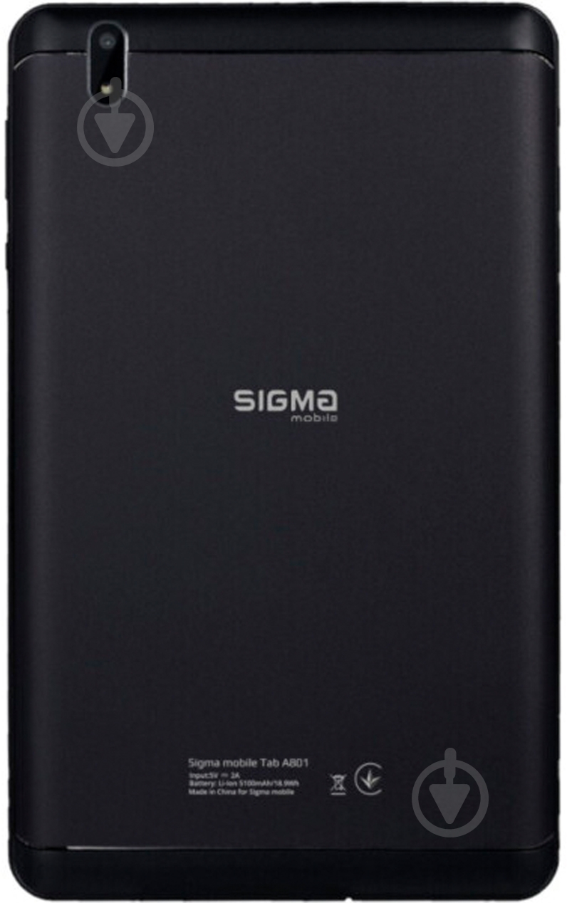 Планшет Sigma mobile TAB A801 8" 3/32GB Wi-Fi + LTE black - фото 3