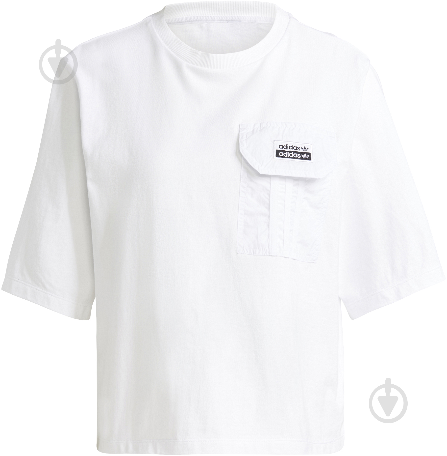 Футболка Adidas TEE GN4251 р.S белый - фото 1