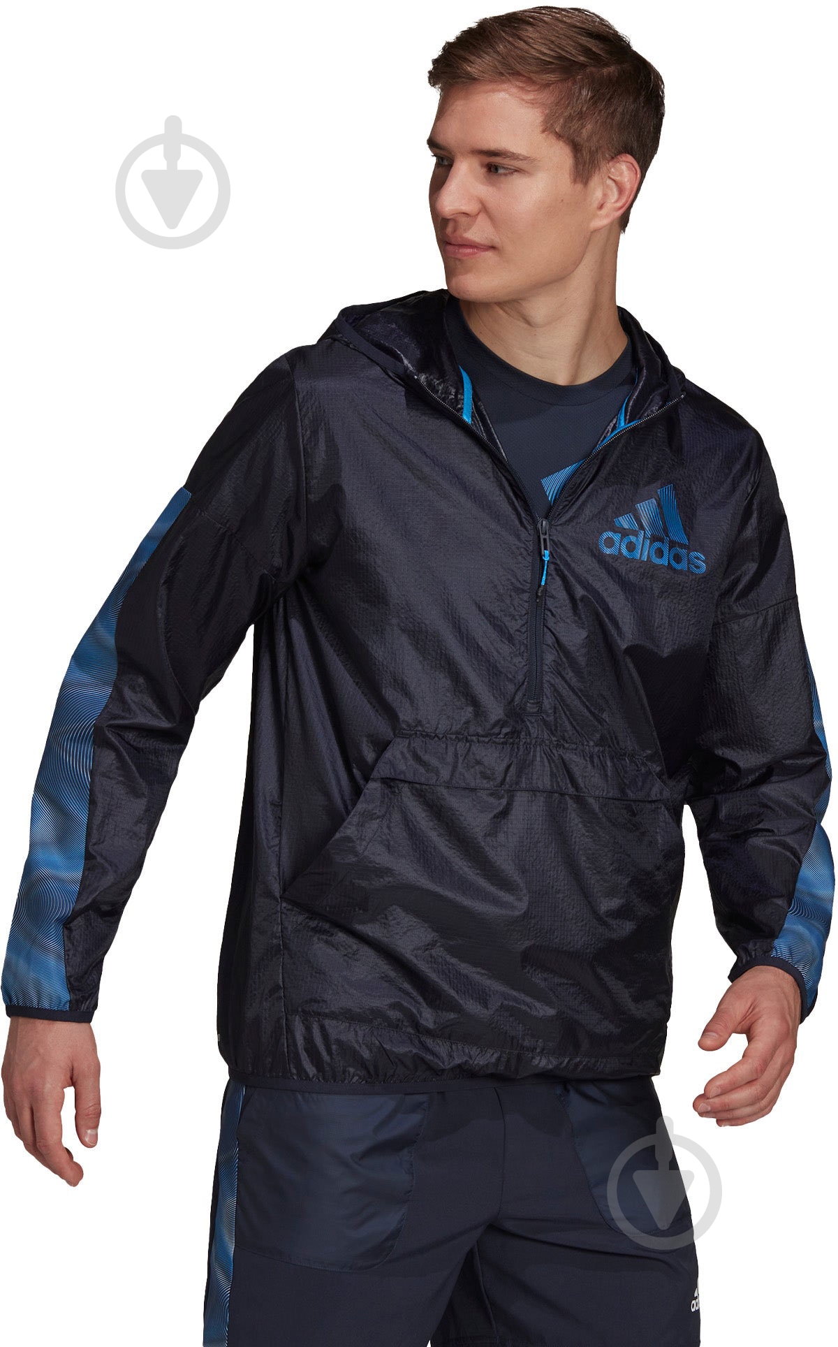 Анорак Adidas HD4335 р.S черный - фото 3