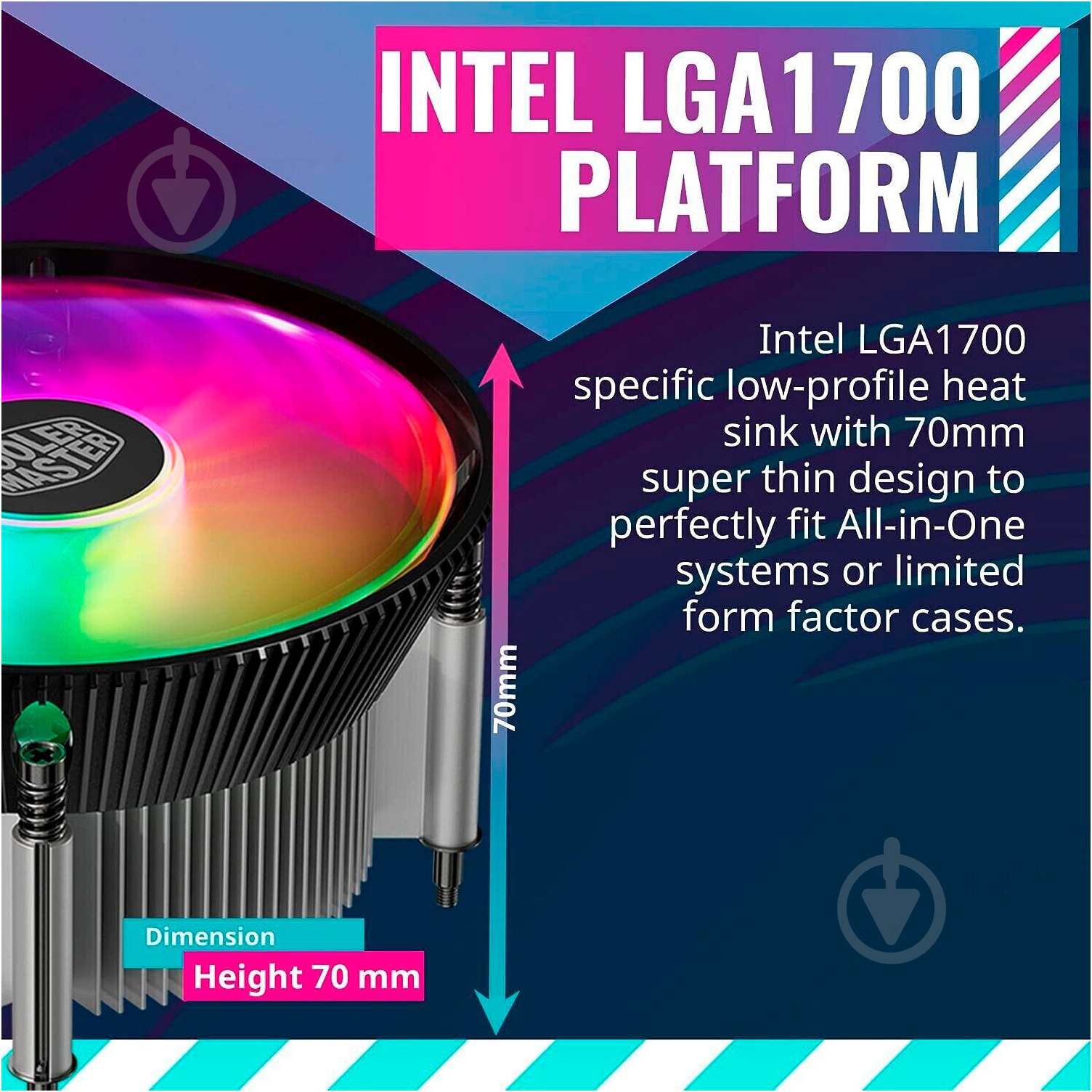 Процесорний кулер Cooler Master (RR-I7C7-18PA-B1) - фото 9