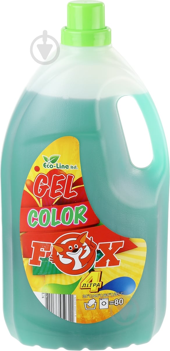 Гель для машинной и ручной стирки Fox Color 4 л - фото 1