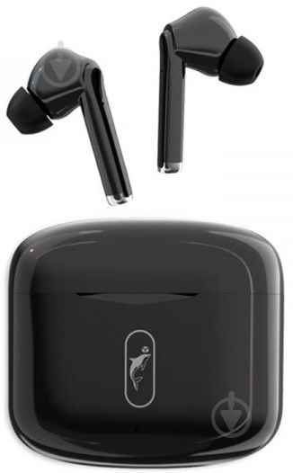 Bluetooth-гарнітура SkyDolphin TWS SL24 black (BTE-000180) - фото 1