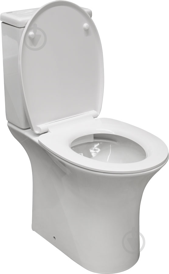 Унитаз EGO Wave Rimless 3/6 л - фото 1