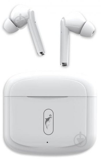 Bluetooth-гарнитура SkyDolphin TWS SL24 white (BTE-000179) - фото 1