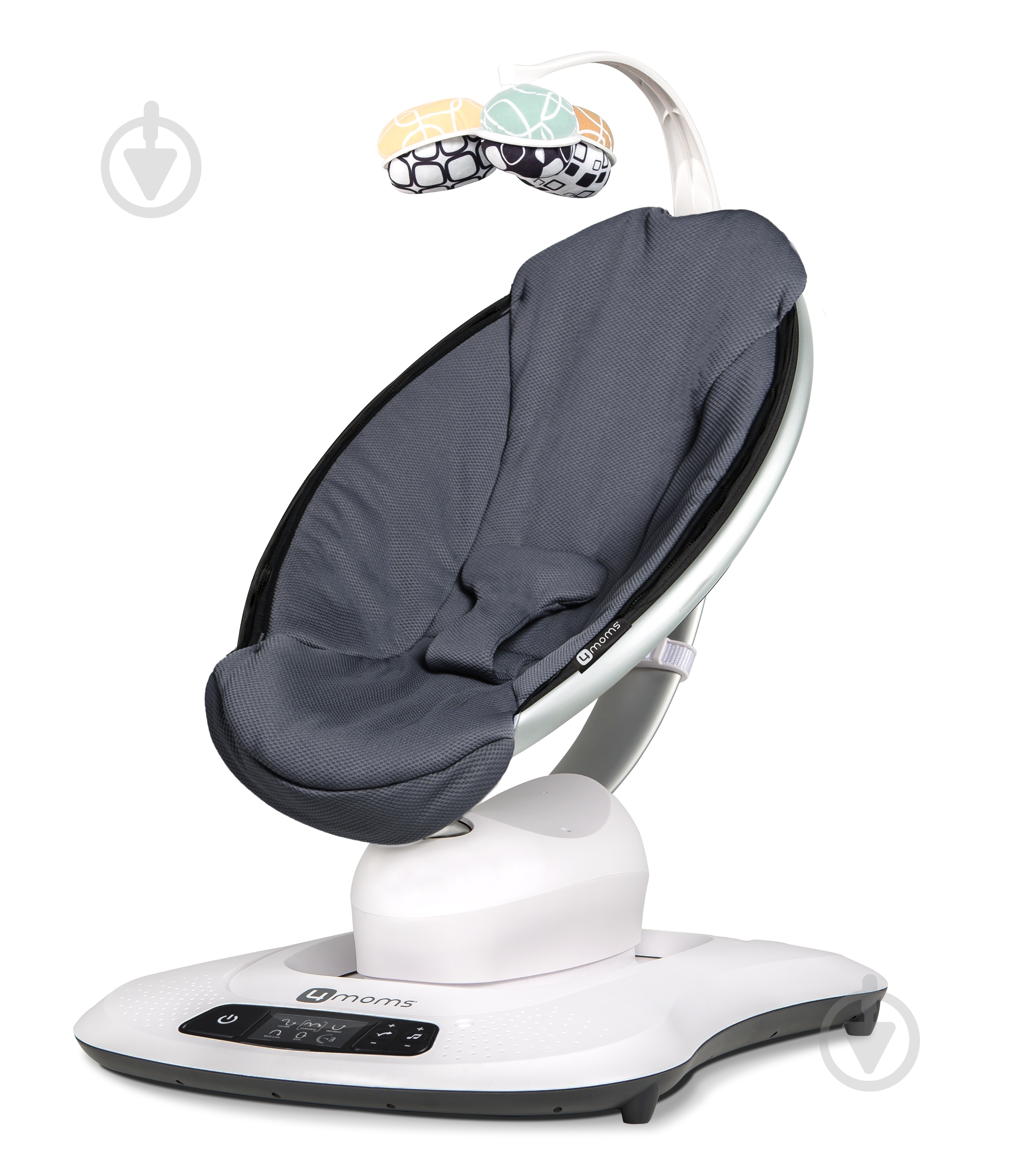 Крісло-гойдалка 4MOMS mamaRoo темно-сіре Mesh - фото 1