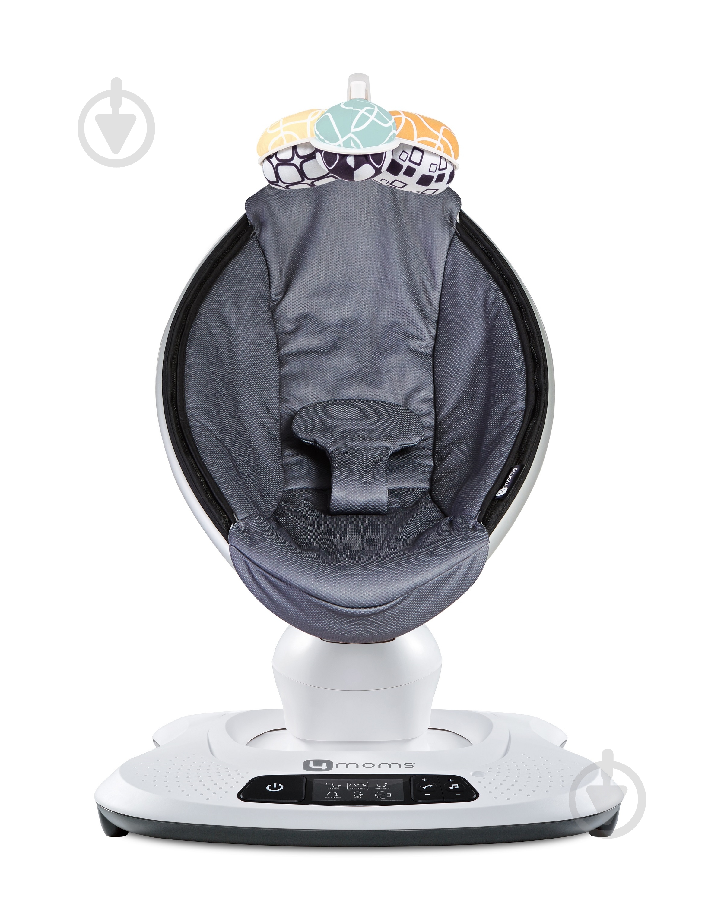 Крісло-гойдалка 4MOMS mamaRoo темно-сіре Mesh - фото 5
