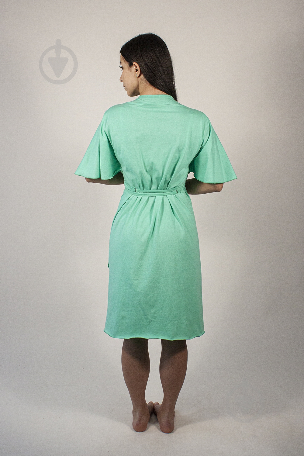 Халат женский Flis clothes р. M бирюзовый - фото 3