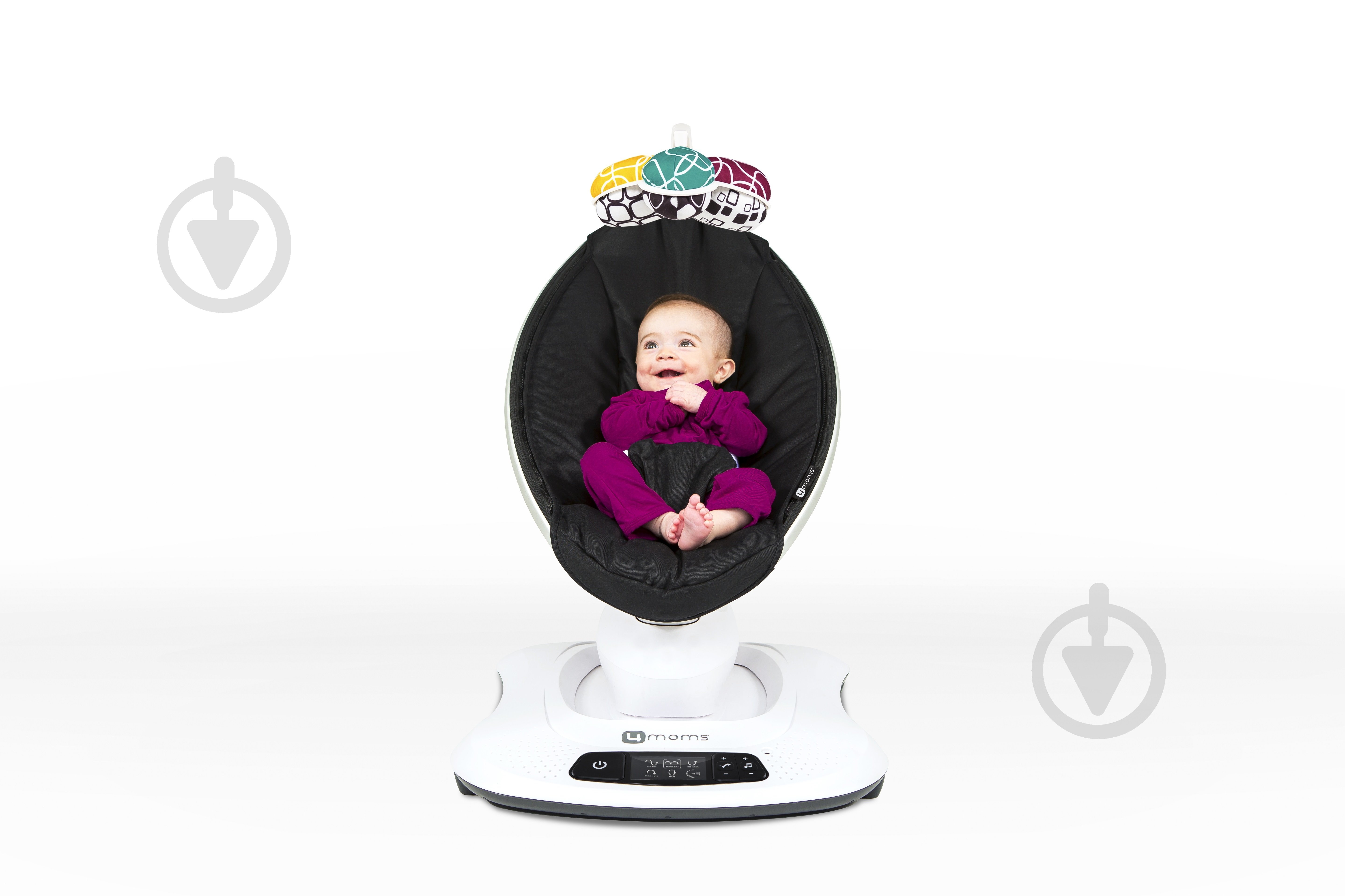 Крісло-гойдалка 4MOMS mamaRoo чорне Classic - фото 5