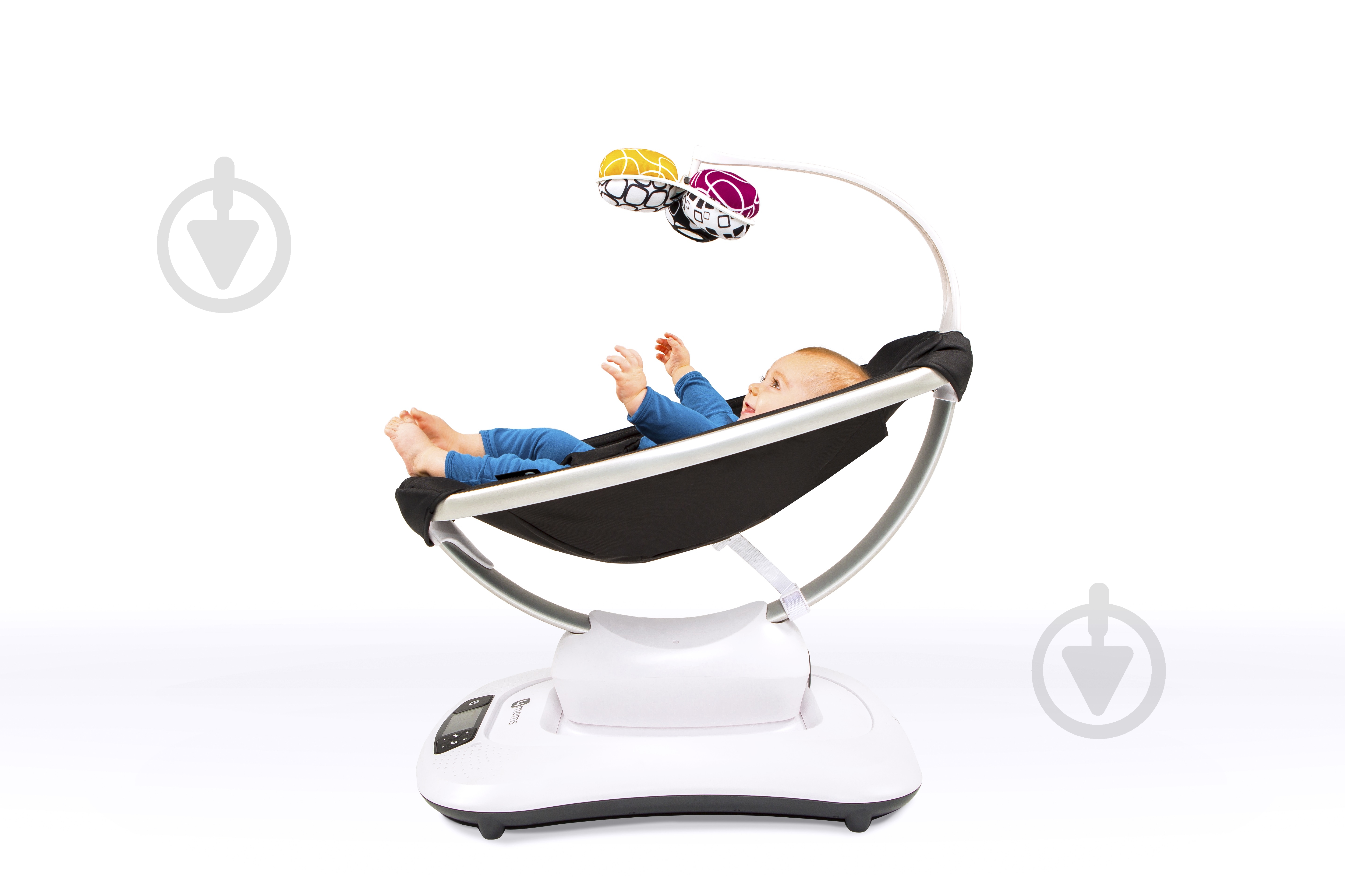 Крісло-гойдалка 4MOMS mamaRoo чорне Classic - фото 6