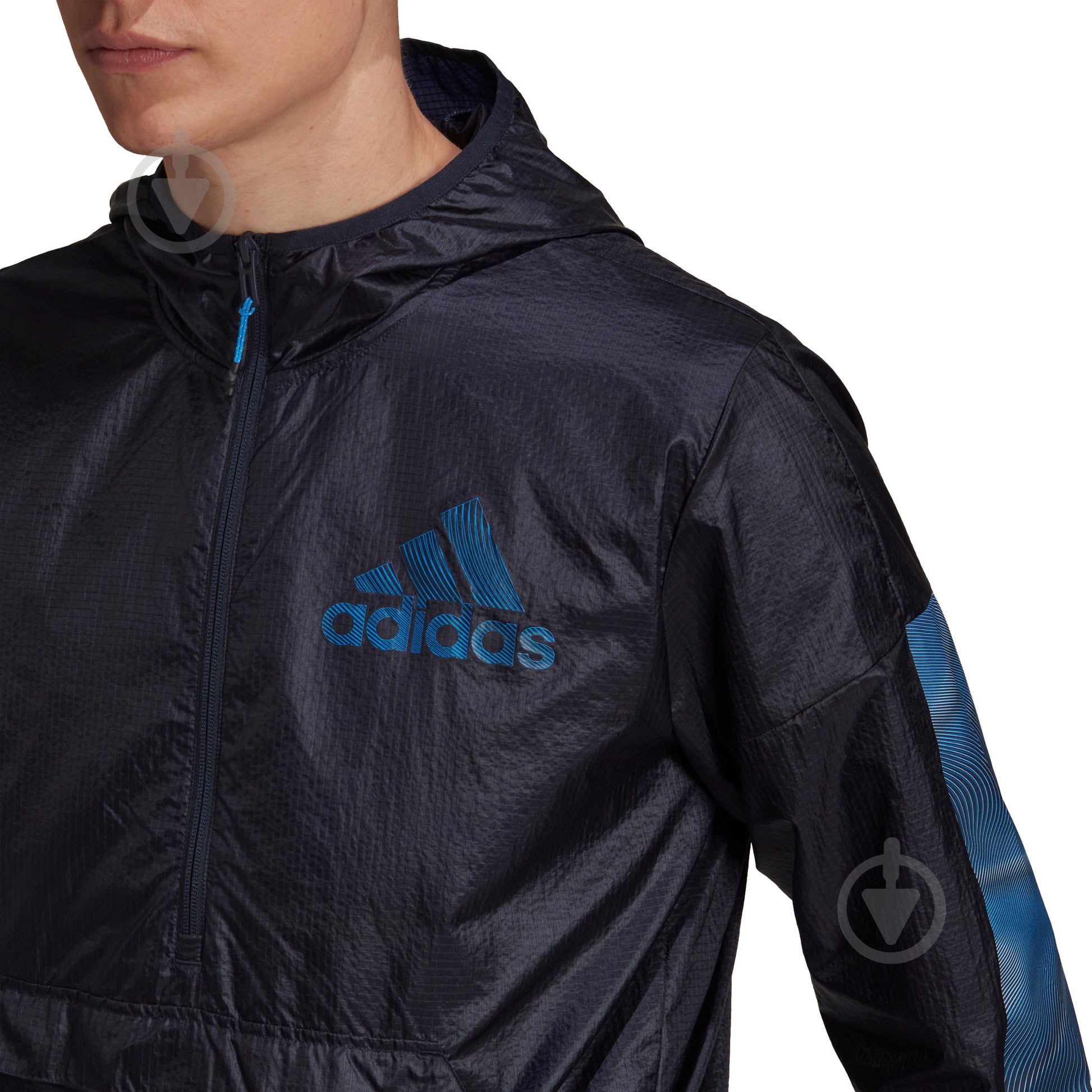 Анорак Adidas HD4335 р.L черный - фото 4 Анорак Adidas HD4335 р.L черный - фото 4