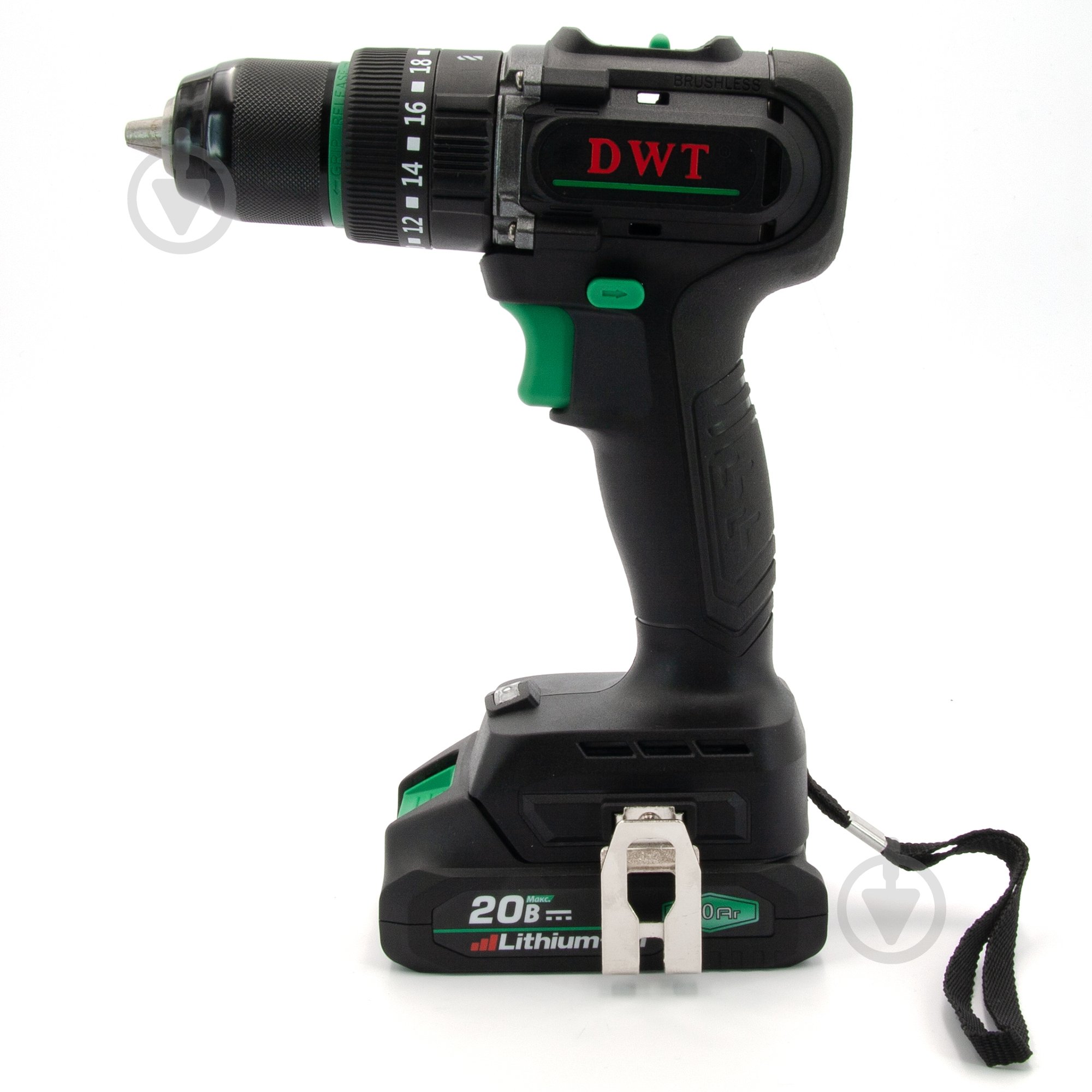 Шуруповерт ударний акумуляторний DWT ASBP-20 DNG-2 BMC - фото 1