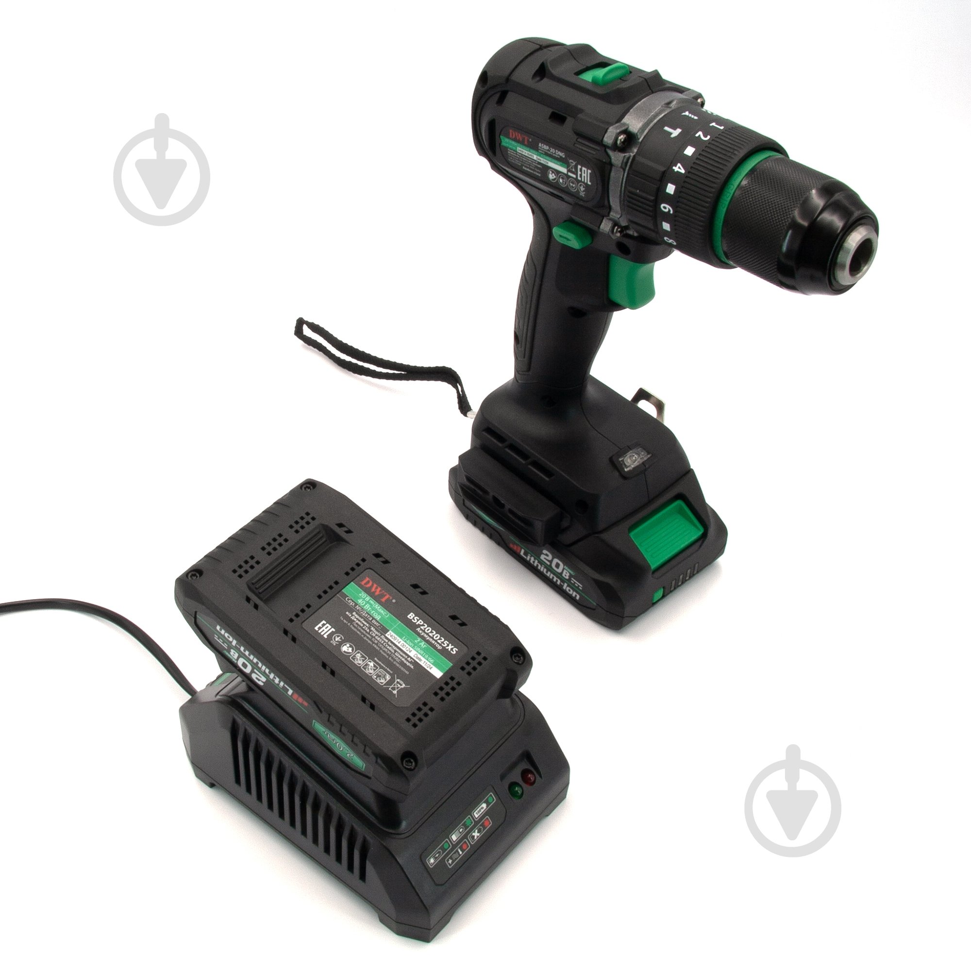 Шуруповерт ударний акумуляторний DWT ASBP-20 DNG-2 BMC - фото 4