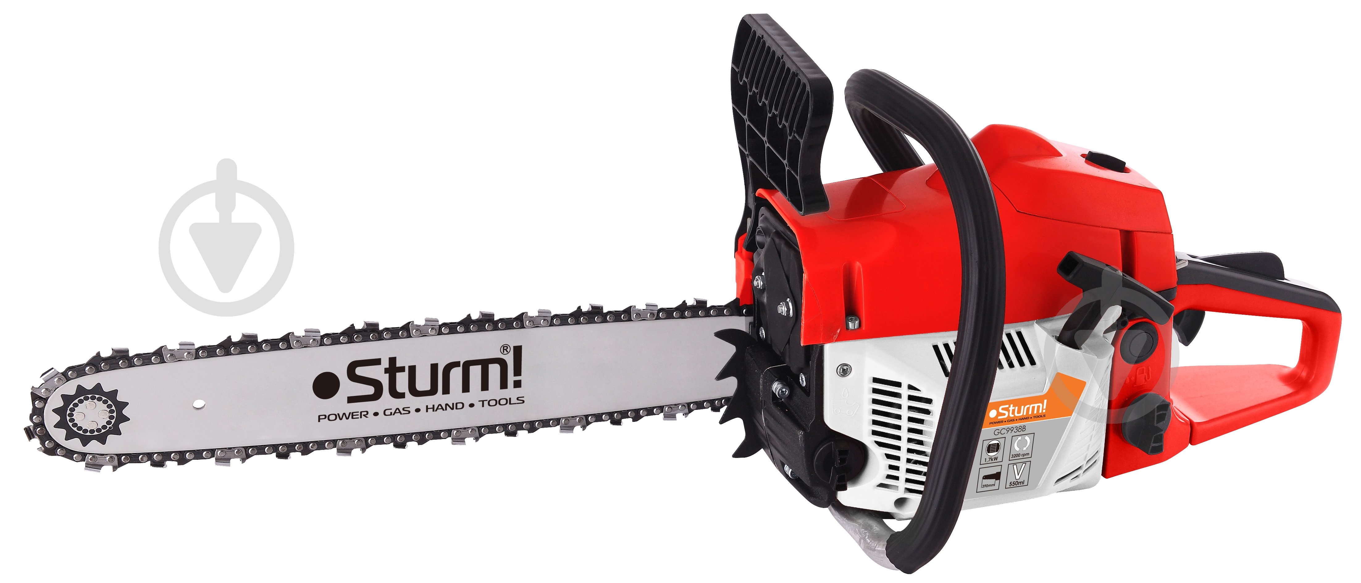 Бензопила Sturm GC9938B - фото 1