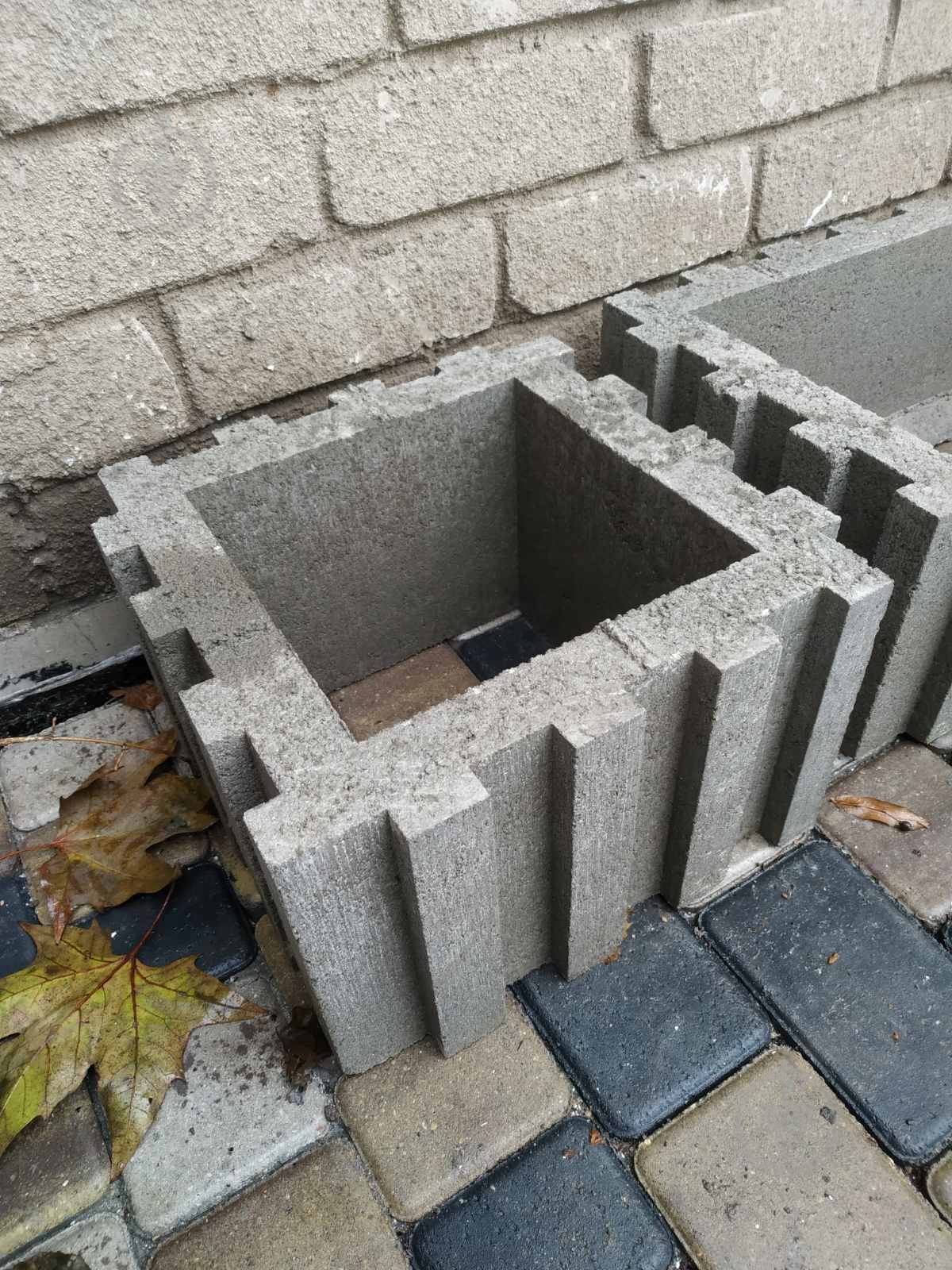 Клумба МОНОЛИТ 35x35 мм серый - фото 2