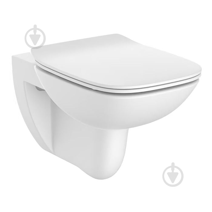 Унітаз підвісний ROCA Debba A34H993000 з сидінням Slim Soft-close - фото 1 Унітаз підвісний ROCA Debba A34H993000 з сидінням Slim Soft-close - фото 1