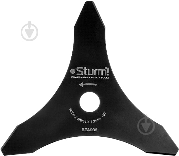 Диск Sturm для триммера BTA006 Ø255x25,4 мм 3Т - фото 1