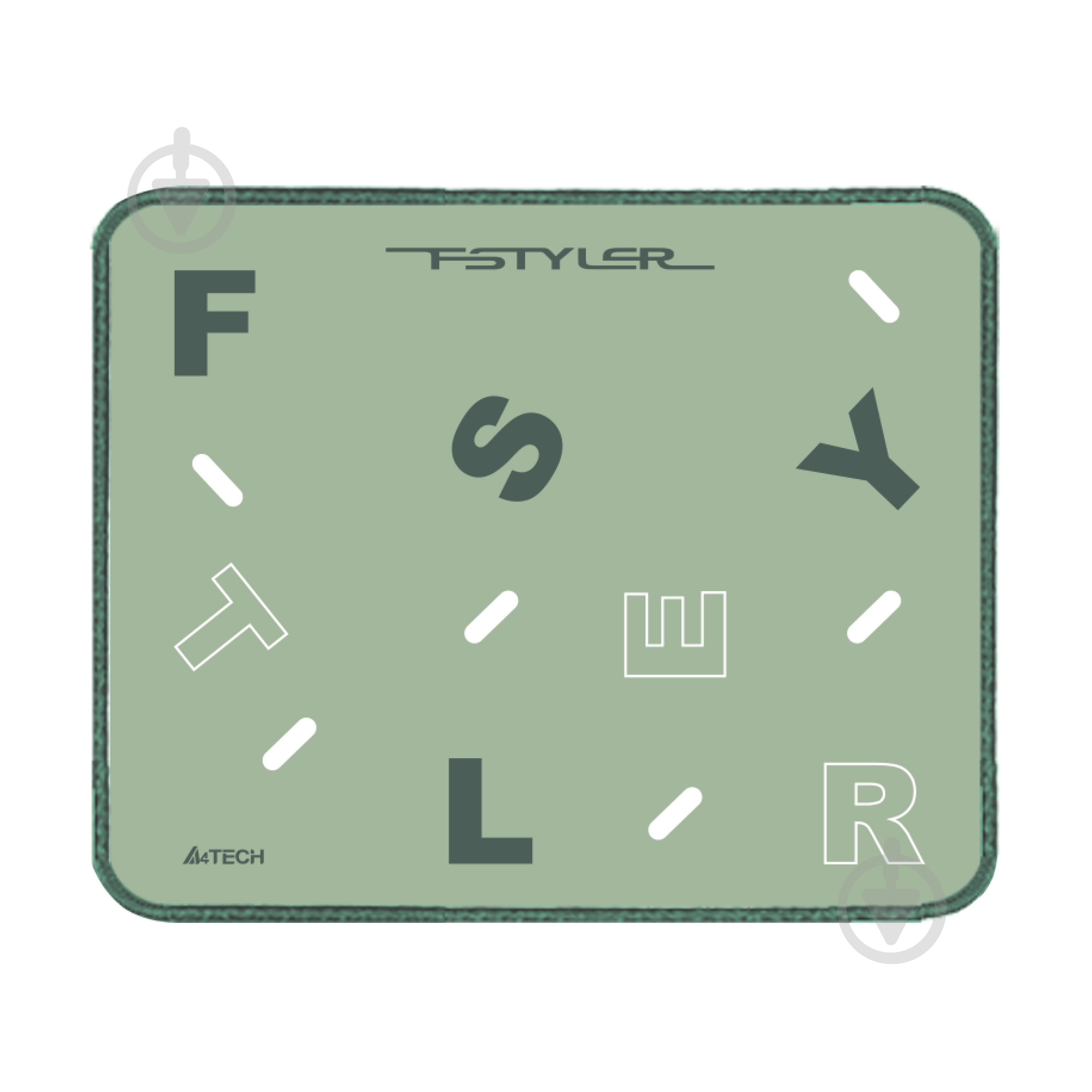 Коврик A4Tech FP25 (Green) (FP25 (Green)) - фото 1 Коврик A4Tech FP25 (Green) (FP25 (Green)) - фото 1