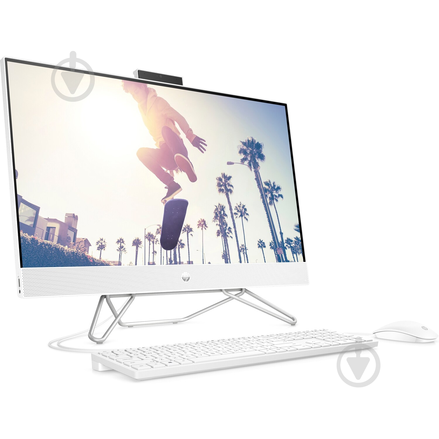 Моноблок HP 27-cb1005ua AiO 27" (694Z6EA) white - фото 2