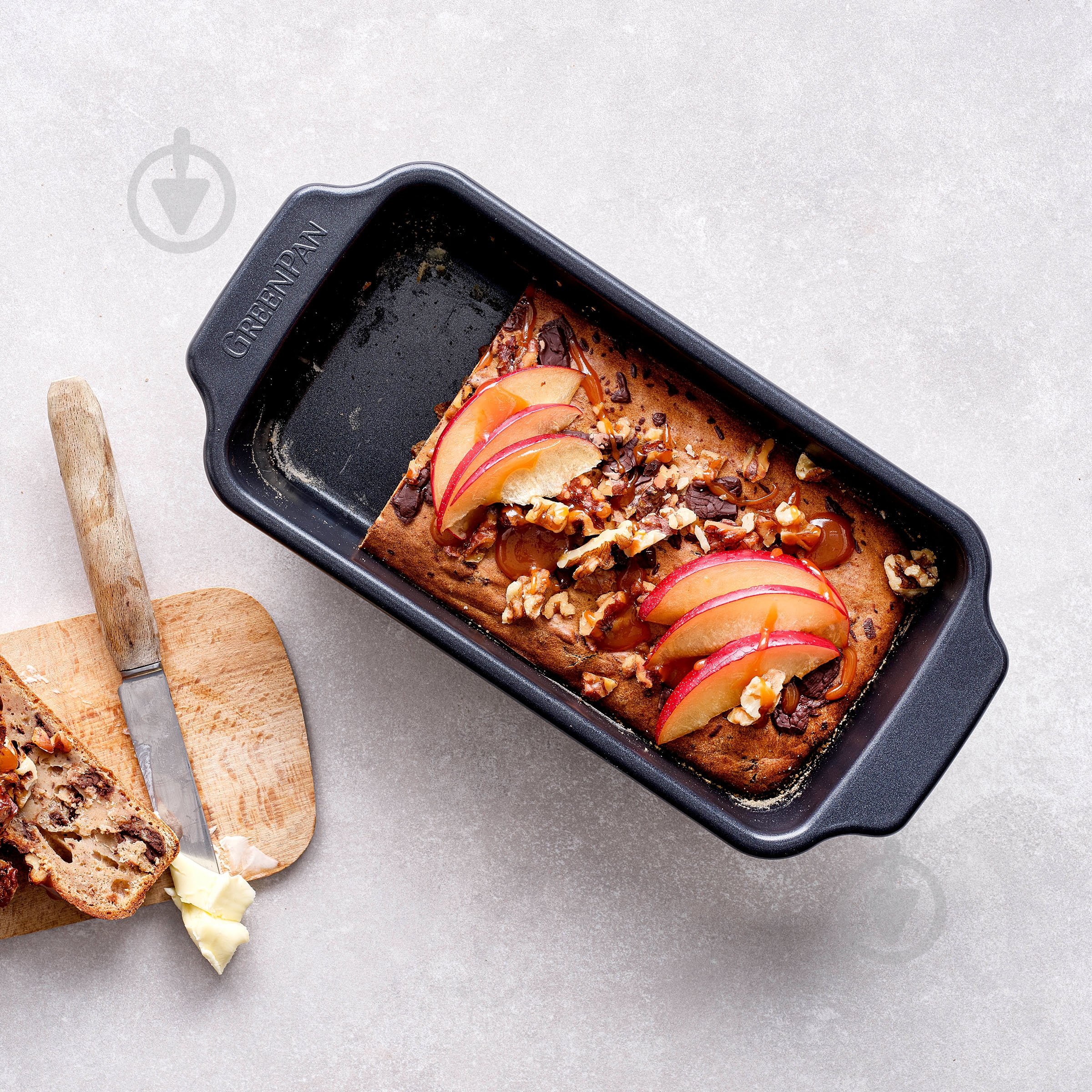 Форма для хлеба GreenPan 225x115х7 см (CC007773-001) - фото 6 Форма для хлеба GreenPan 225x115х7 см (CC007773-001) - фото 6