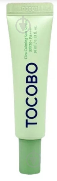 Сироватка сонцезахисна TOCOBO Cica Calming Sun Serum SPF50+ PA++++ з екстрактом центелли 10 мл - фото 1