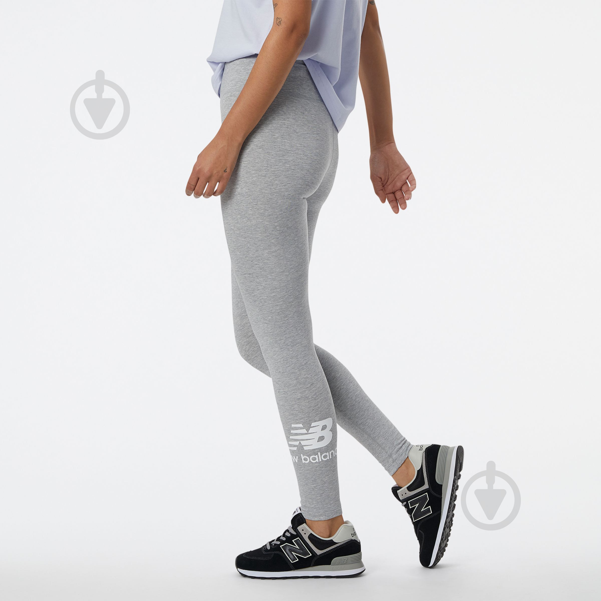 Лосины New Balance WP21509AG р.S серый - фото 2