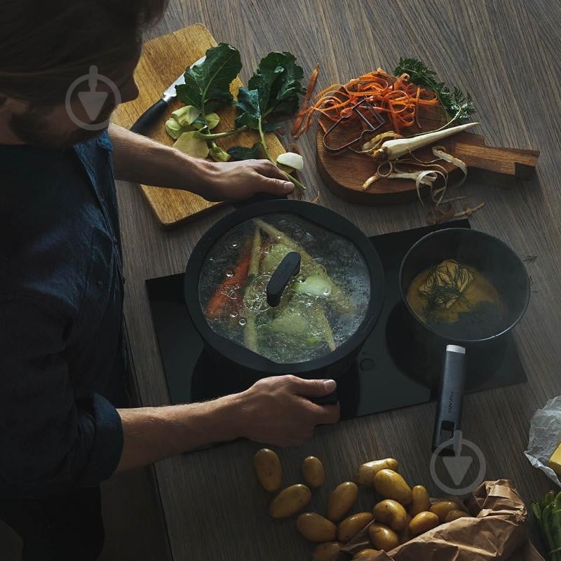 Каструля з кришкою Fiskars Hard Face 5 л - фото 8 Каструля з кришкою Fiskars Hard Face 5 л - фото 8