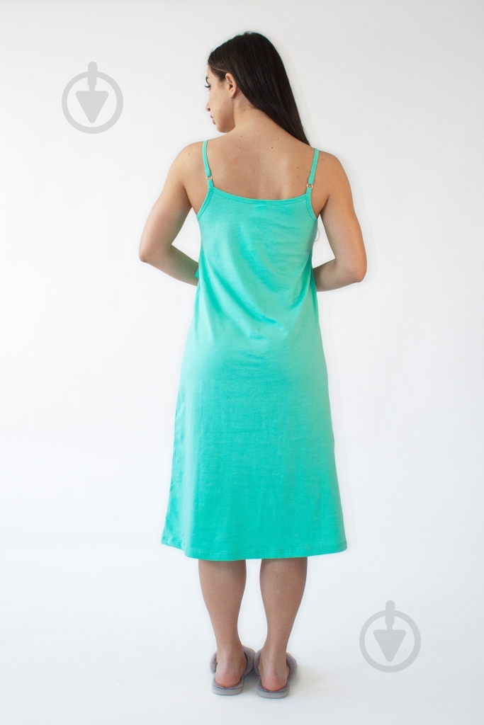 Ночная рубашка Flis clothes р. S бирюзовый - фото 2