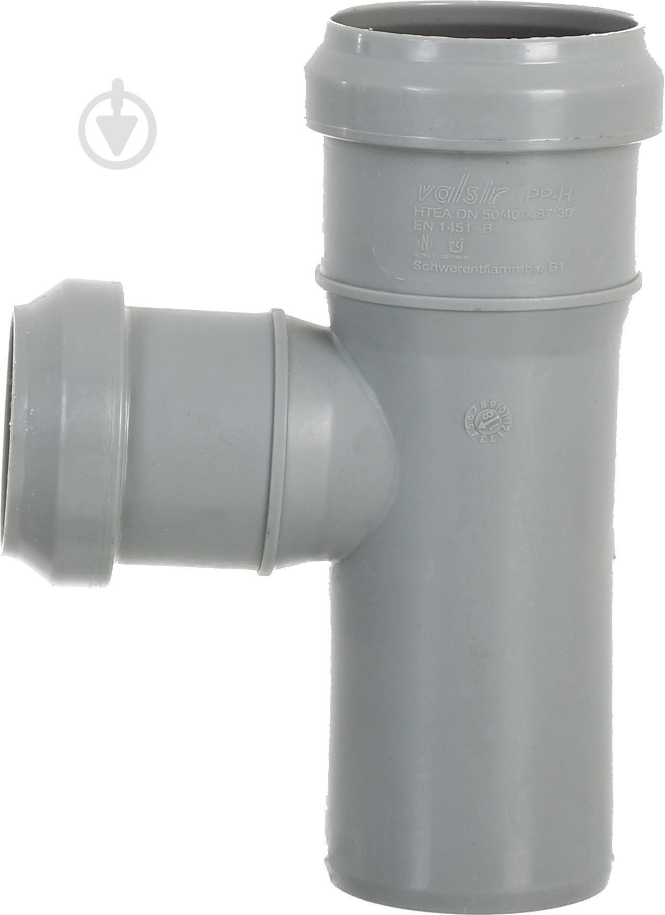 Тройник канализационный Valsir Htea 50/40 87° - фото 2