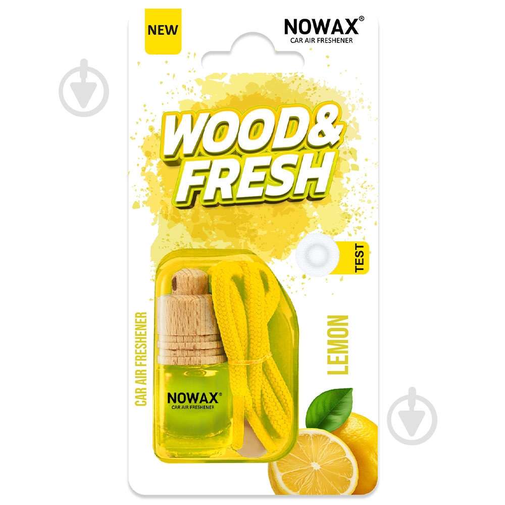 Ароматизатор подвесной WINSO Fresh Wood Lime 539200 34 мл - фото 1