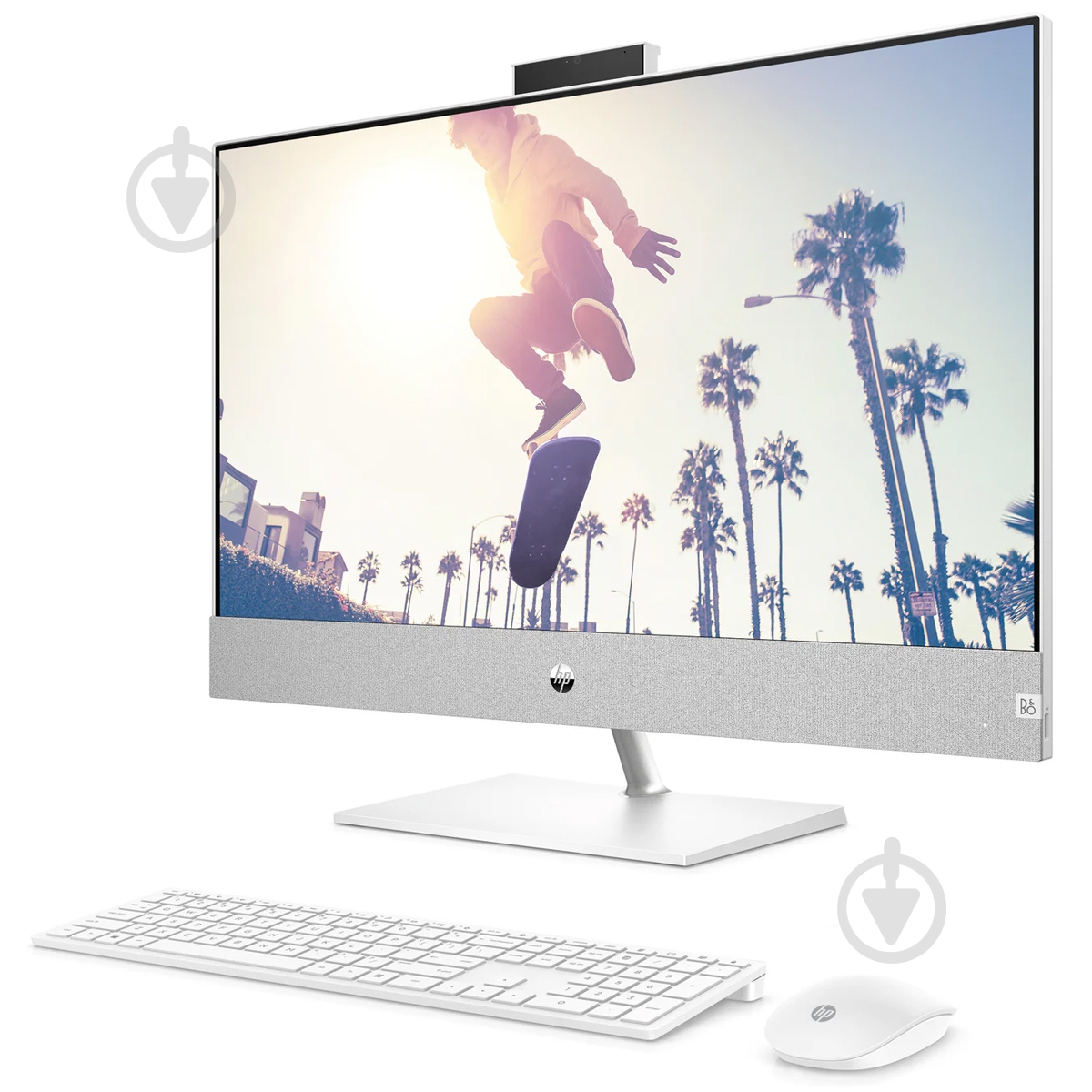 Моноблок HP Pavilion 27-ca2009ua 27" (95Z28EA) white - фото 3