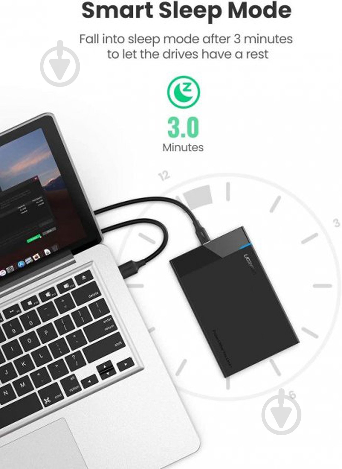 Внешний карман UGREEN 50743 - фото 5