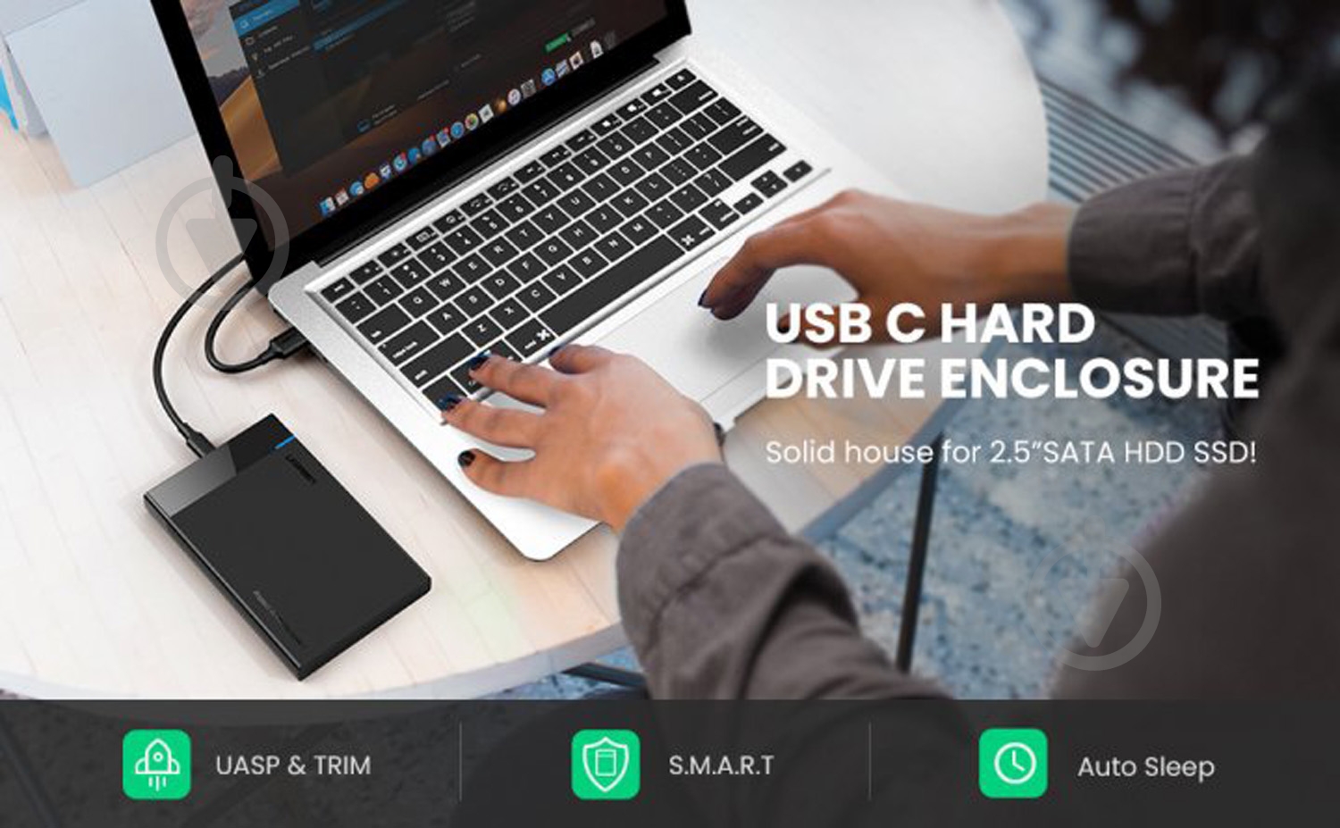 Внешний карман UGREEN 50743 - фото 9