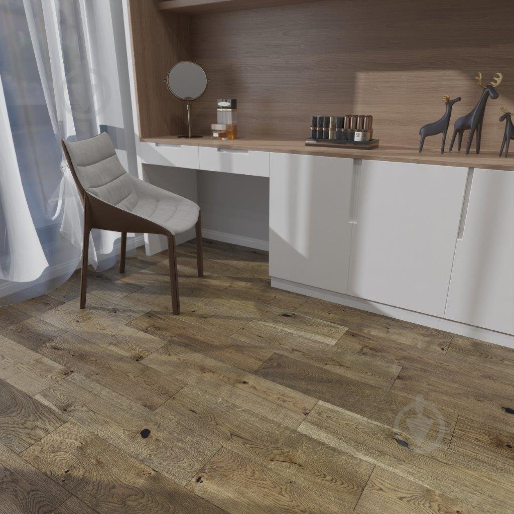 Паркетная доска Ekoparket дуб однополосная 725х180х14 мм (0,91 кв.м) Grand - фото 3