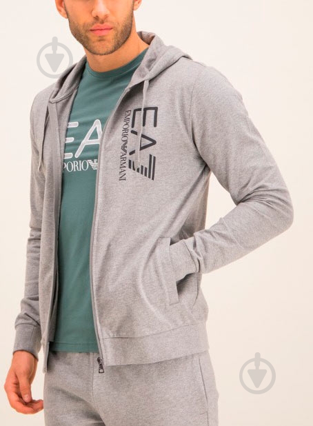 Джемпер EA7 Felpa 3HPM53-PJ05Z-3905 р. L серый - фото 4 Джемпер EA7 Felpa 3HPM53-PJ05Z-3905 р. L серый - фото 4