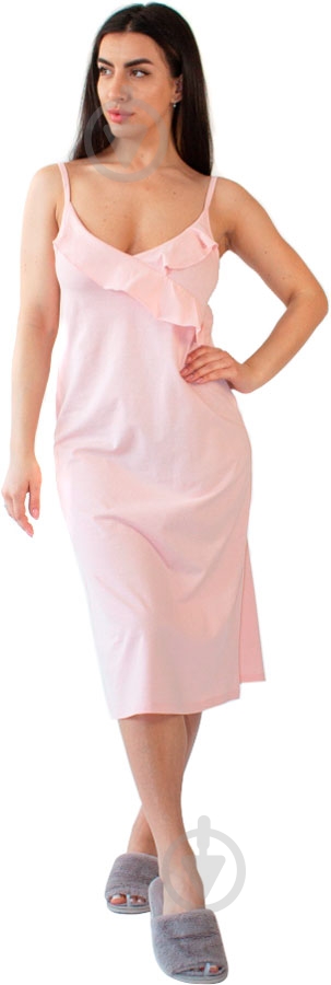 Ночная рубашка Flis clothes р. L розовый - фото 1