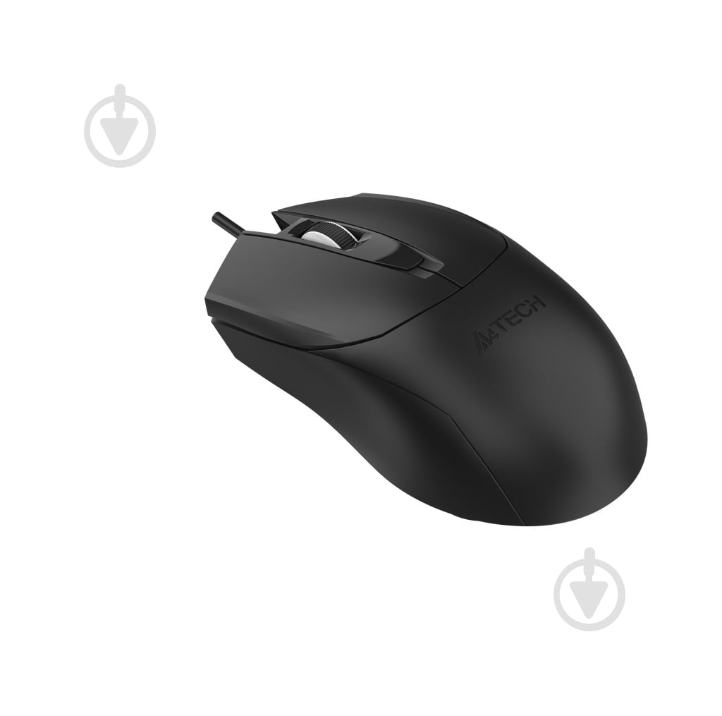 Мышка A4Tech USB, 1200 DPI black (OP-750S USB (Black)) - фото 2