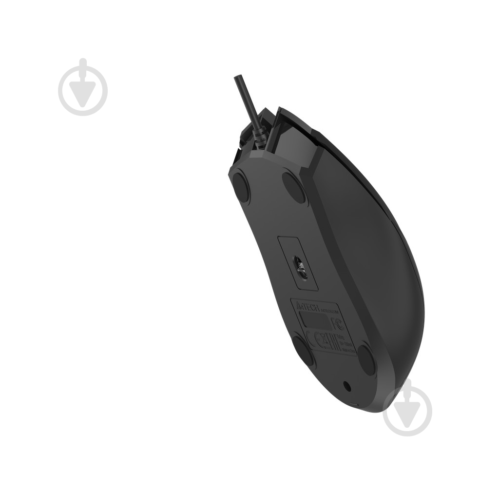 Мышка A4Tech USB, 1200 DPI black (OP-750S USB (Black)) - фото 4