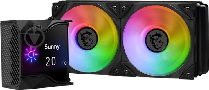 Система водного охлаждения MSI MPG CORELIQUID D240 Black - фото 5 Система водного охлаждения MSI MPG CORELIQUID D240 Black - фото 5
