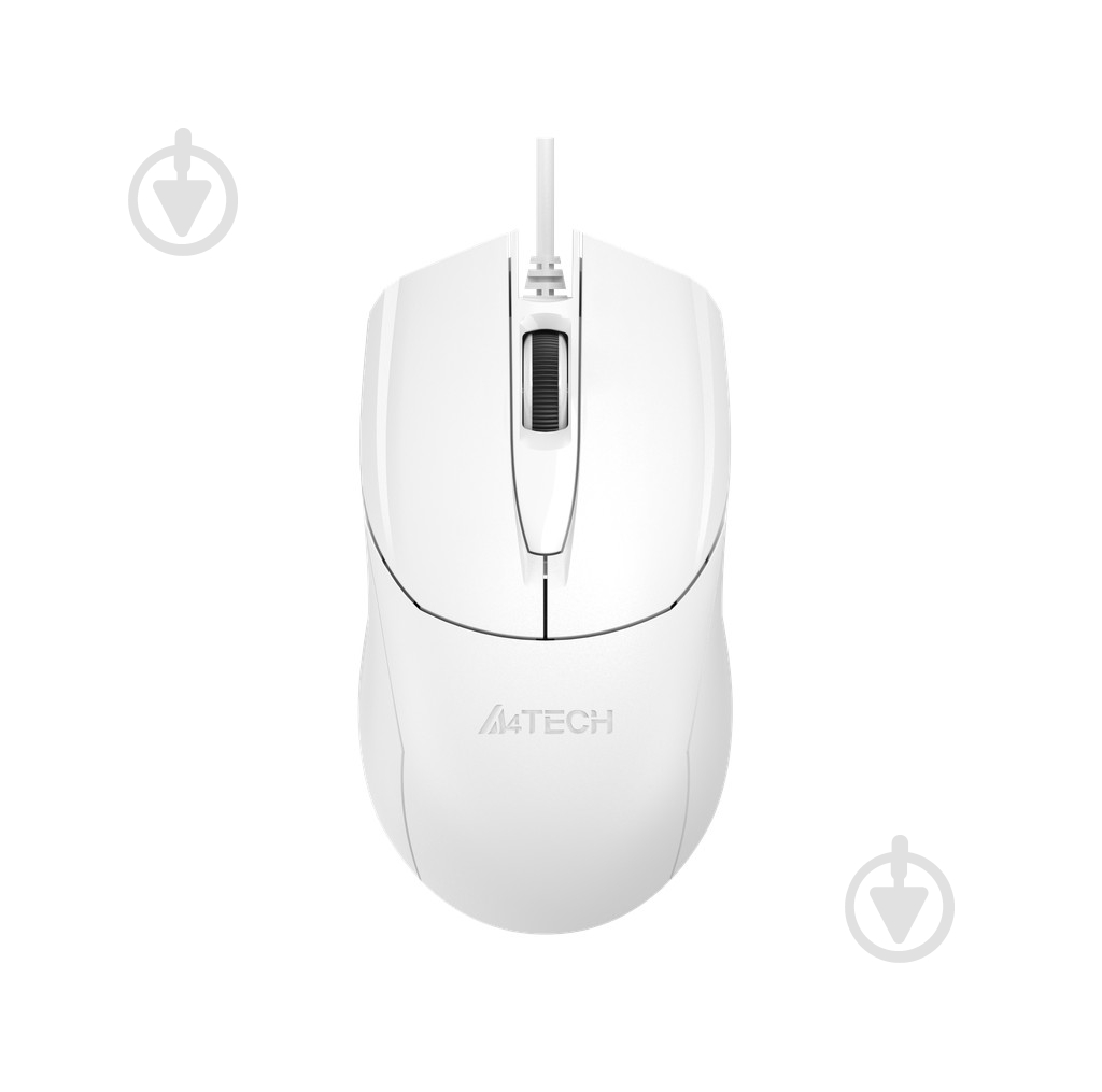 Мышка A4Tech USB, 1200 DPI white (OP-750S USB (White)) - фото 1
