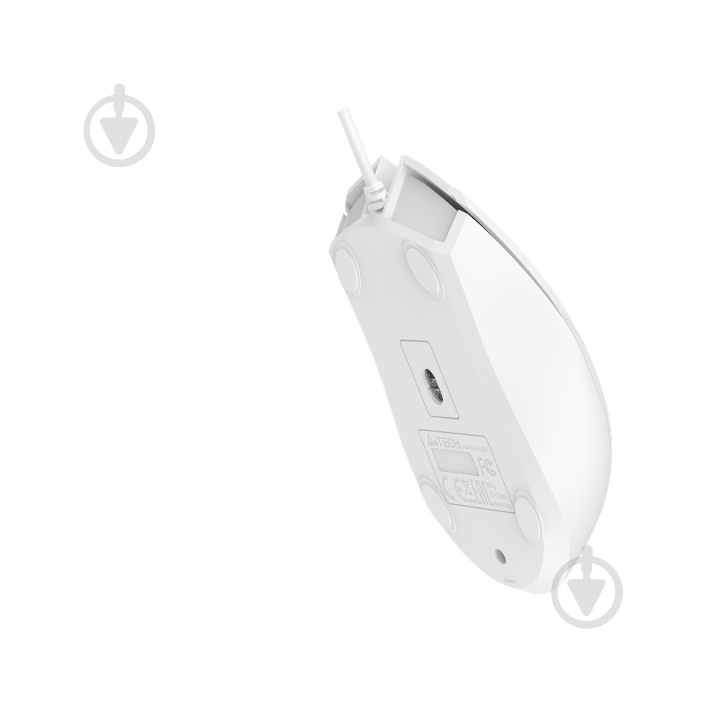 Мышка A4Tech USB, 1200 DPI white (OP-750S USB (White)) - фото 3