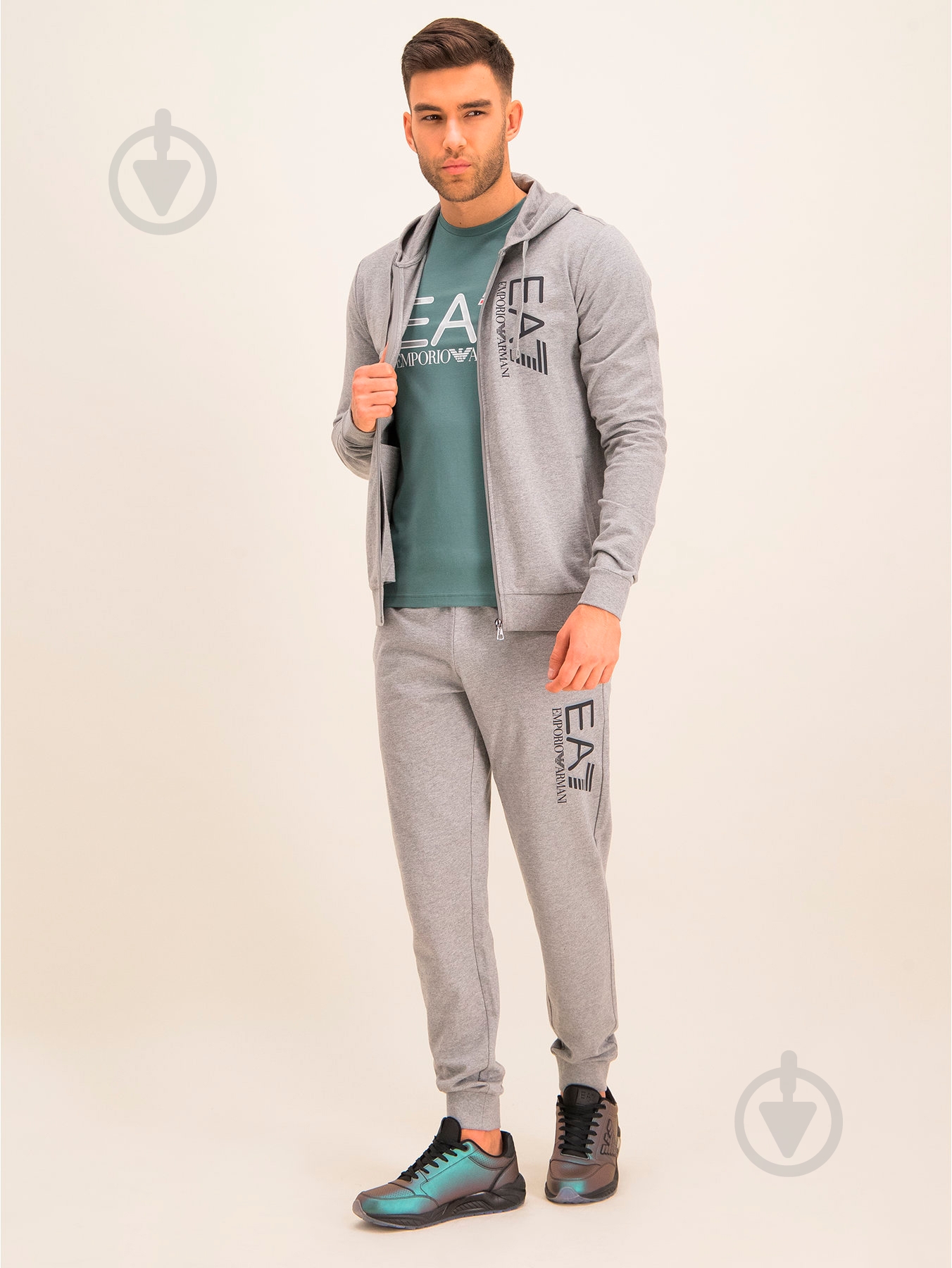 Джемпер EA7 Felpa 3HPM53-PJ05Z-3905 р. 2XL серый - фото 2 Джемпер EA7 Felpa 3HPM53-PJ05Z-3905 р. 2XL серый - фото 2
