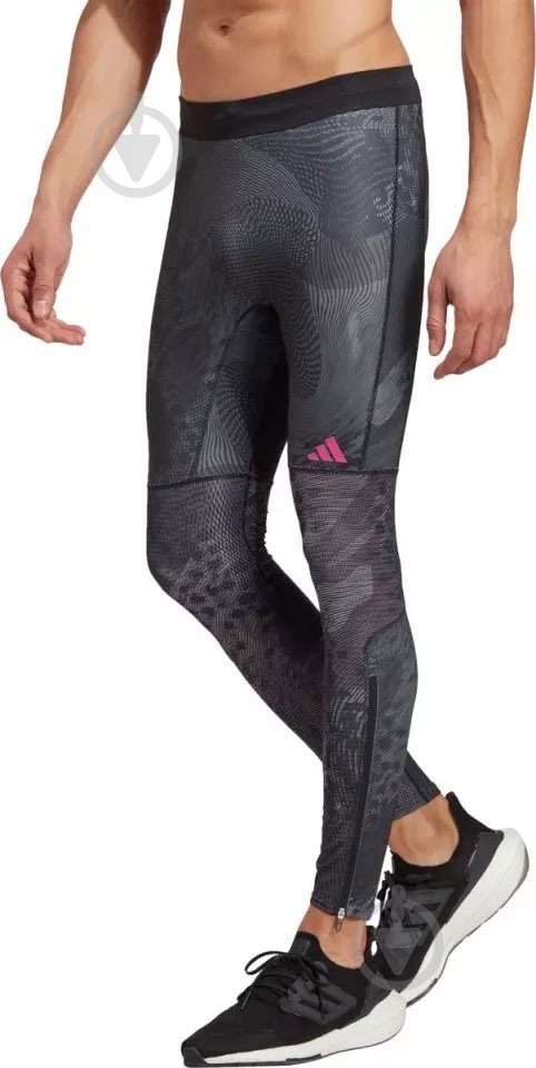 Тайтсы Adidas HR5675 р.XL серый - фото 1