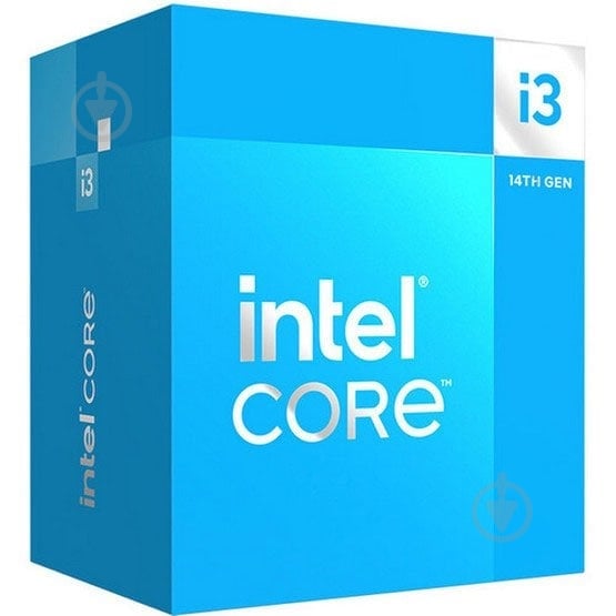 Процессор Intel Intel Core i3-14100 3,5 GHz Socket 1700 Box (BX8071514100 S RMX1) - фото 1 Процессор Intel Intel Core i3-14100 3,5 GHz Socket 1700 Box (BX8071514100 S RMX1) - фото 1