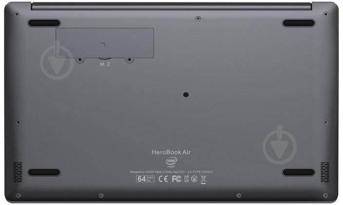 Ноутбук Chuwi HeroBook Air 11,1" (CW513/CW-102588) black - фото 7 Ноутбук Chuwi HeroBook Air 11,1" (CW513/CW-102588) black - фото 7