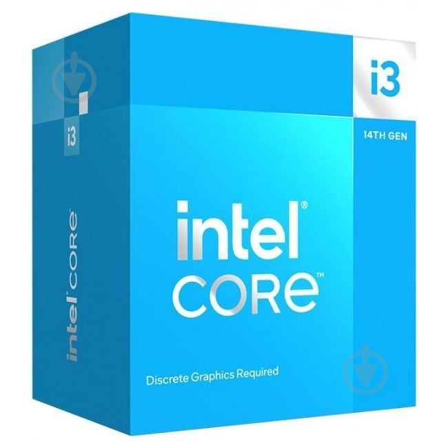 Процессор Intel Intel Core i3-14100F 3,5 GHz Socket 1700 Box (BX8071514100F S RMX2) - фото 1