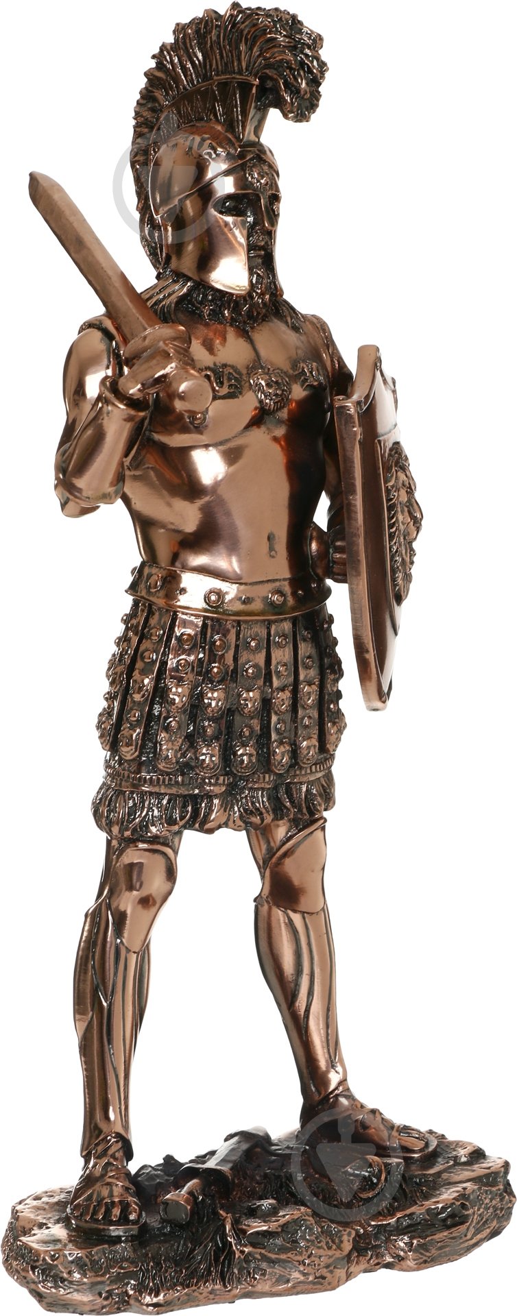 Статуэтка воин-гладиатор T996 25х12 см медный - фото 3