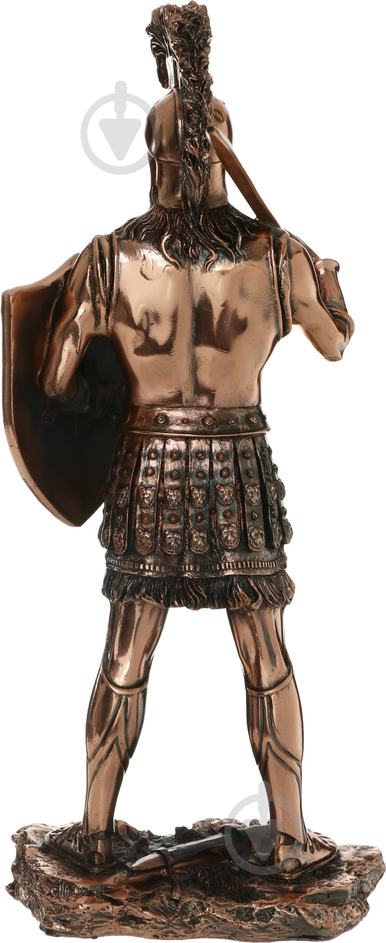 Статуэтка воин-гладиатор T996 25х12 см медный - фото 4
