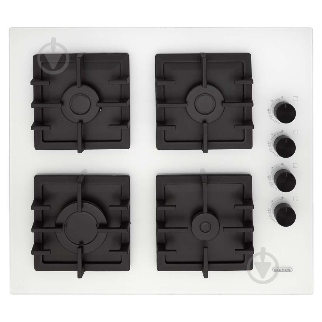 Варочная поверхность газовая Eleyus IRMA 60 WH CF - фото 1 Варочная поверхность газовая Eleyus IRMA 60 WH CF - фото 1