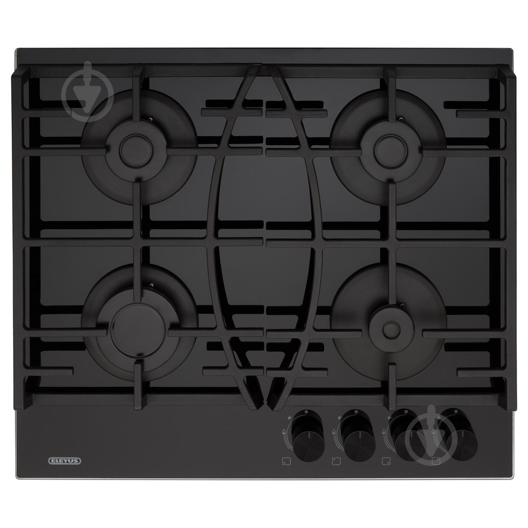 Варочная поверхность газовая Eleyus LIRA 60 BL CF - фото 1